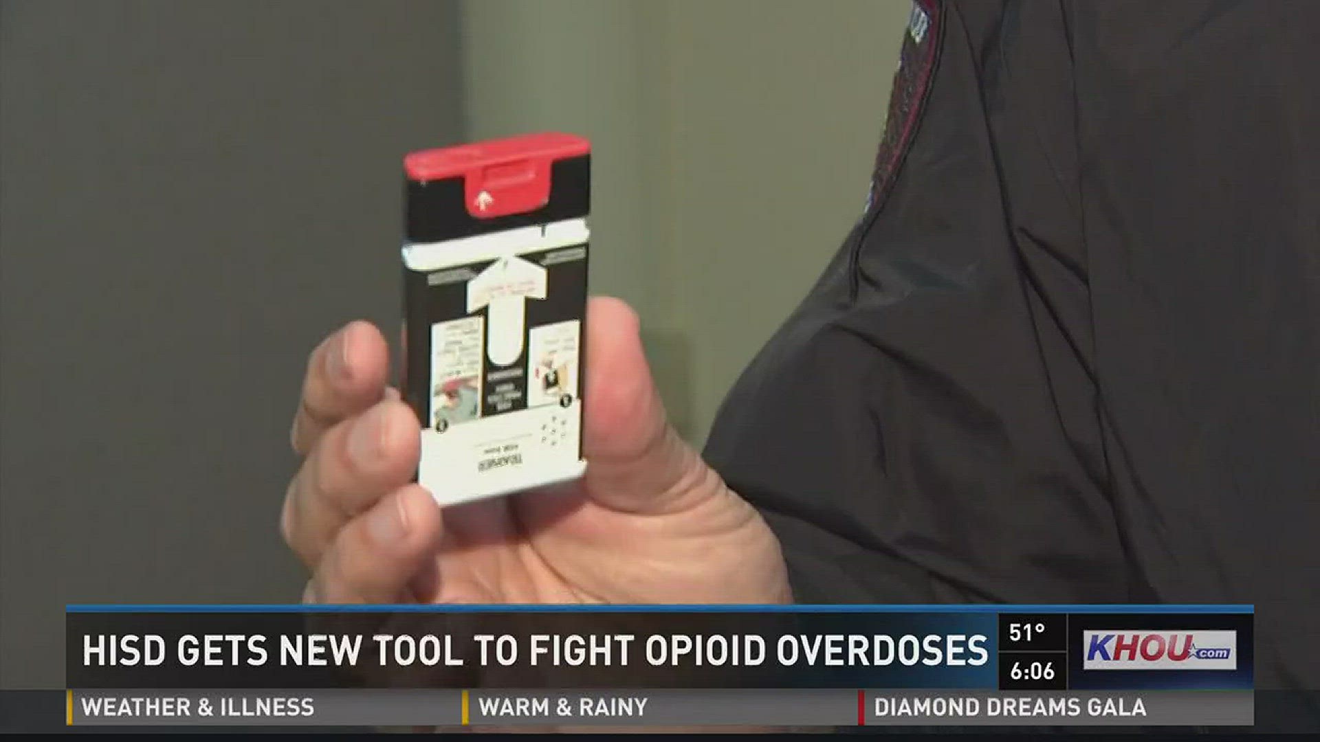 With the opioid epidemic on the rise, Houston ISD police are now arming themselves with a spray that can help combat an overdose on school campuses.