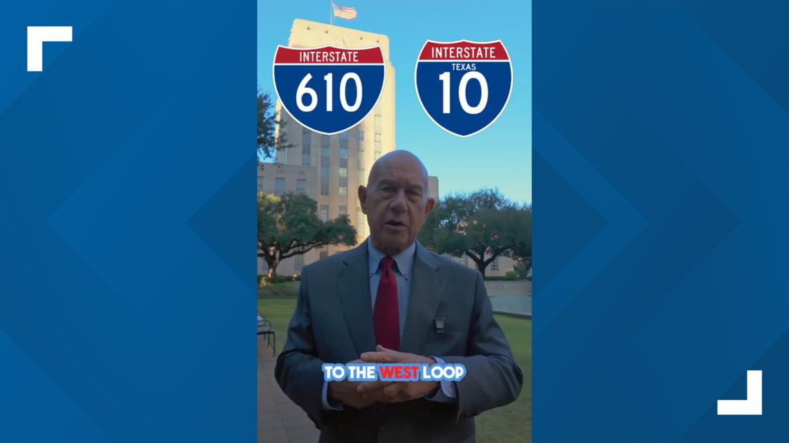 If you drive on one stretch of the 610 Loop Thursday, Houston's mayor ...