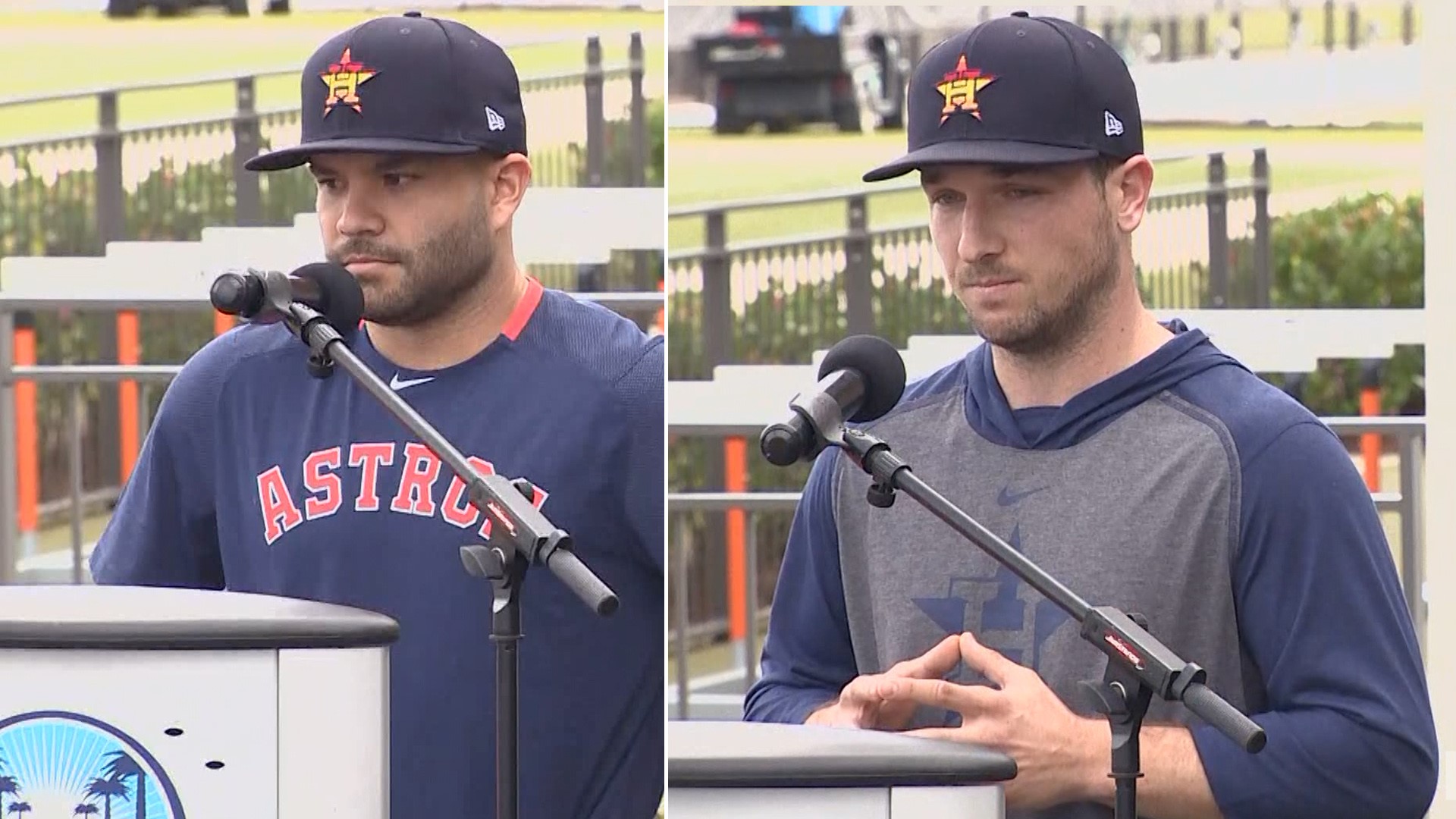 All eyes on the Astros: Altuve, Bregman apologize at morning press conference