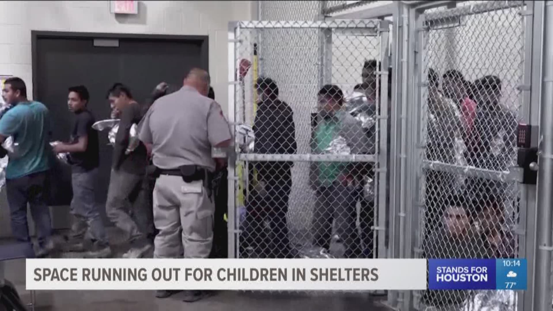 KHOU 11 Investigative Team discovered shelters to house immigrant children are nearing capacity in the state. 