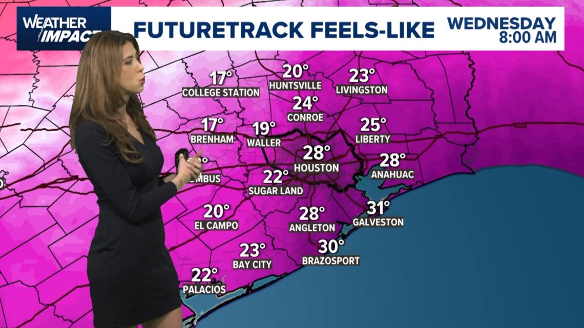 Houston Forecast: Strong cold front arrives tonight