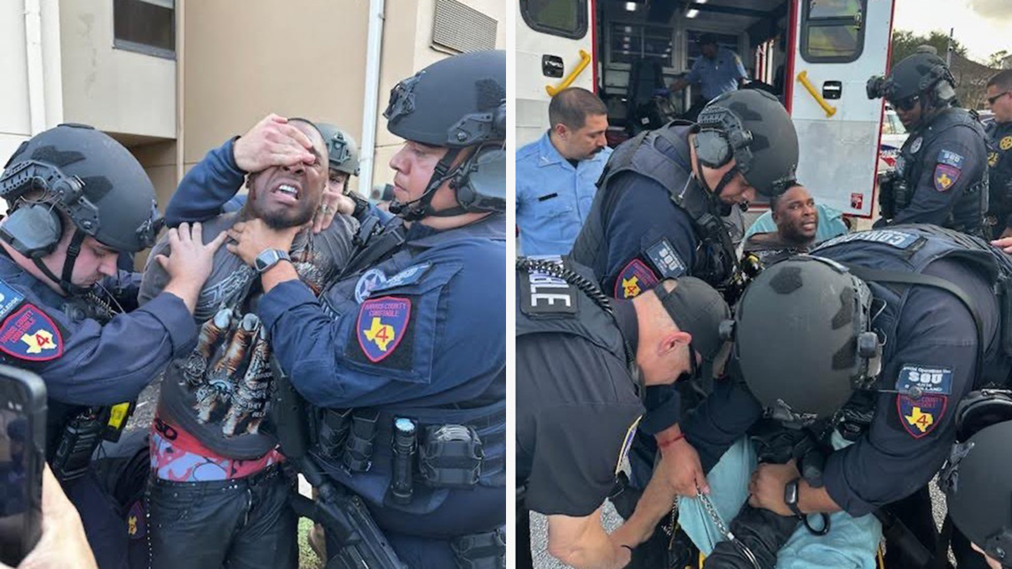 Pct. 4: Escapee found at southeast Houston hotel, bitten by K-9 and arrested