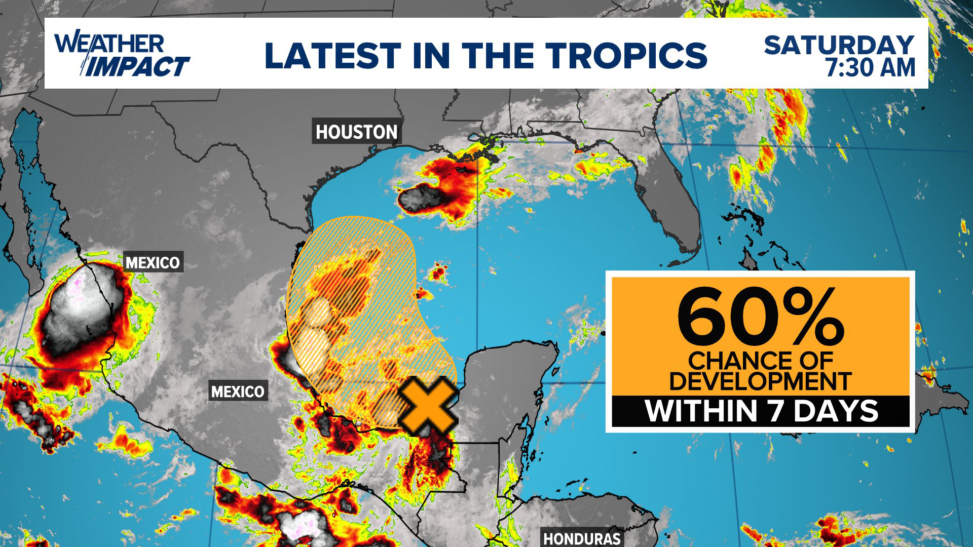 Tropical update: System in Gulf has 60% chance of development | khou.com
