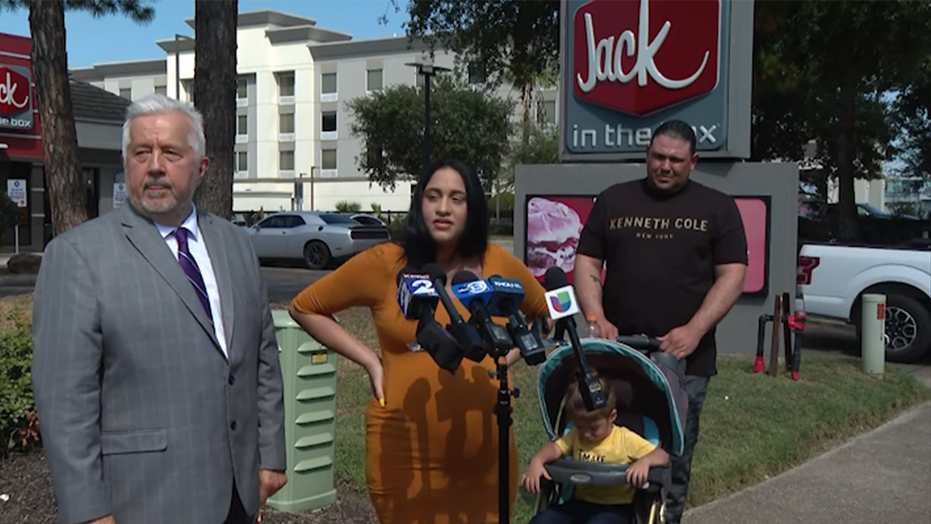 Anthony Ramos, wife Jeraldin Ospina file lawsuit after being shot at by a Jack in the Box employee while in the drive-thru in March 2021.