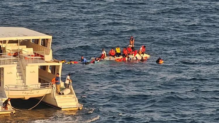 Cruise ship helps rescue 17 people in Belize, Carnival says | khou.com