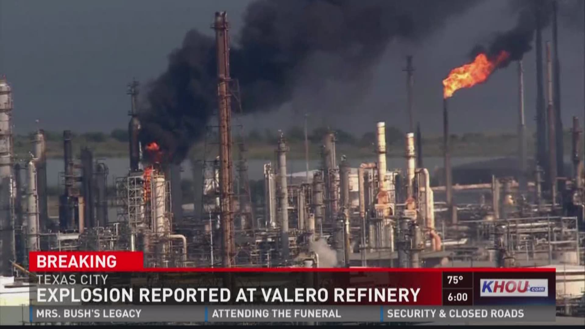 The Valero plant where an explosion occurred Thursday has a history of work safety issues, according to the Occupational Safety and Health Administration.