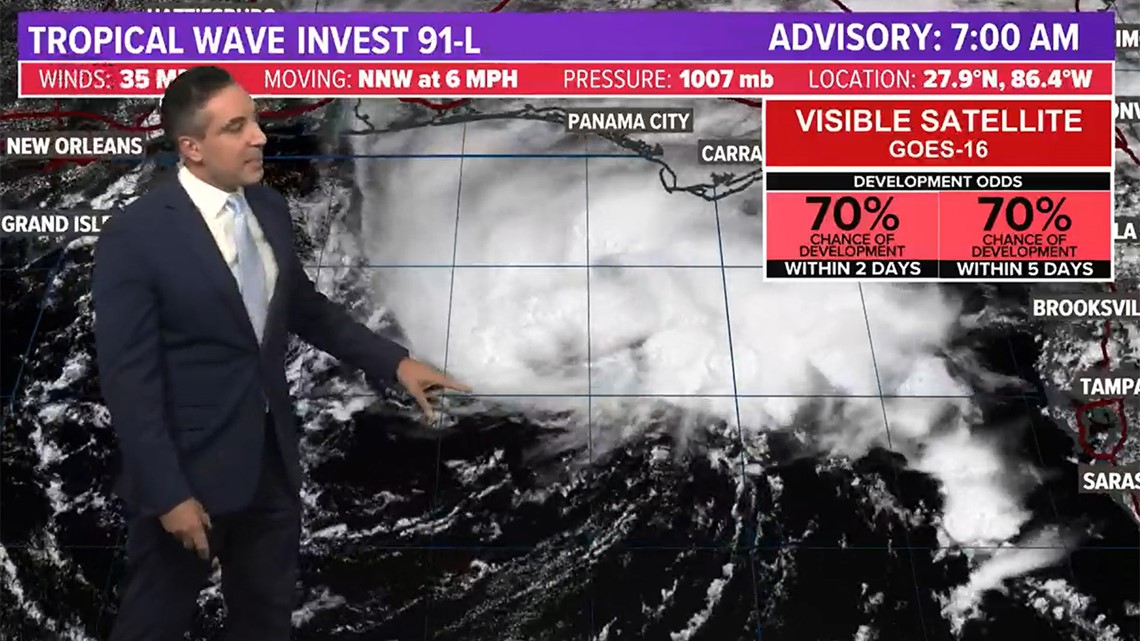 Tropical update Tropical wave could soon Topical Storm Arlene