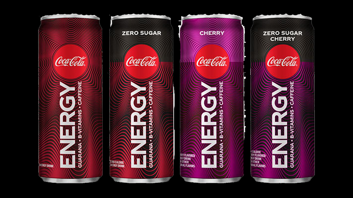 New Coke Energy drink has 114 mg of caffeine