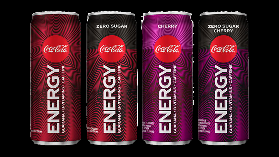 Caffeine in coke energy Tracsc