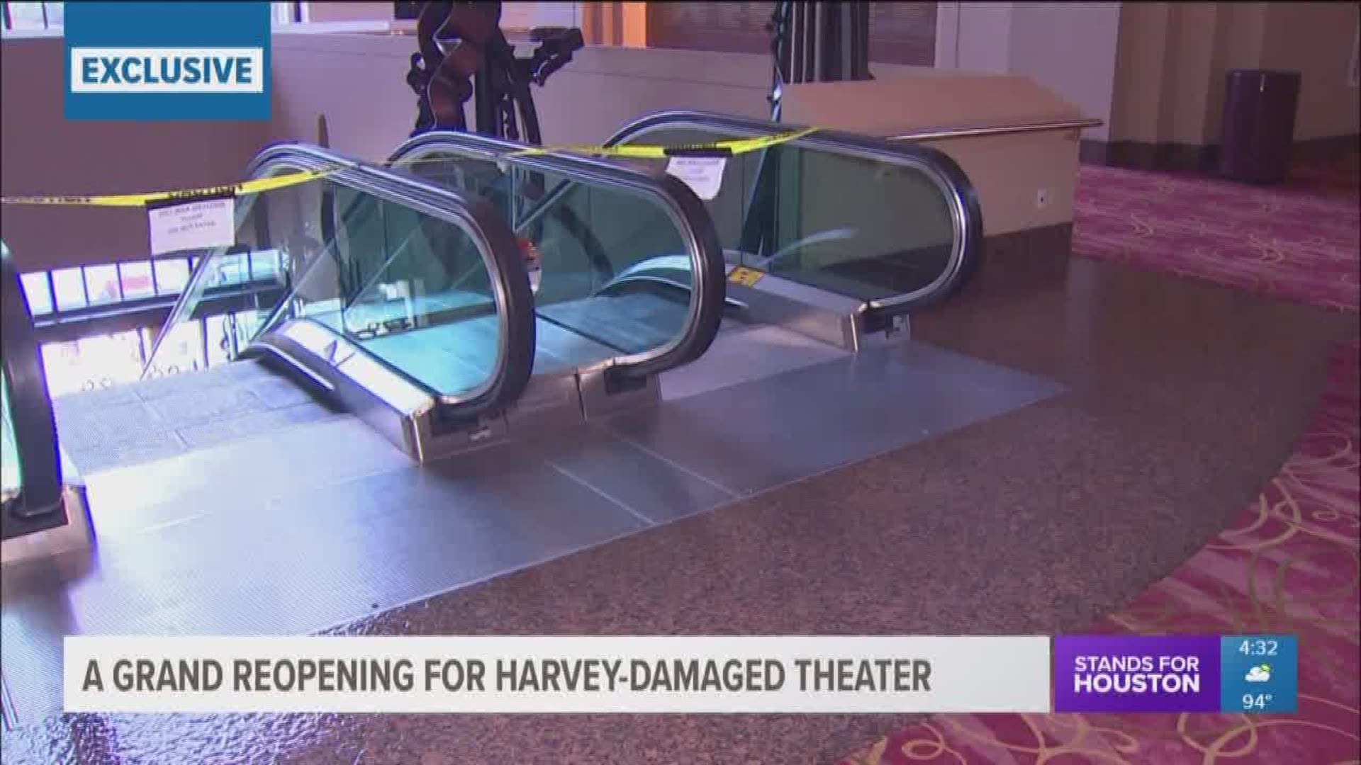 This weekend, the Wortham Theater Center will welcome patrons for the first time since Hurricane Harvey hit Houston one year ago.