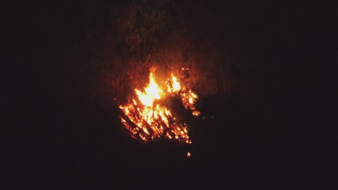 Grass fire in north Houston - Vimarsana News
