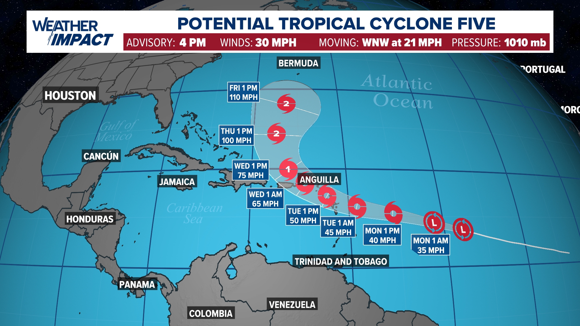 Tracking the tropics: Atlantic tropical wave could develop | khou.com