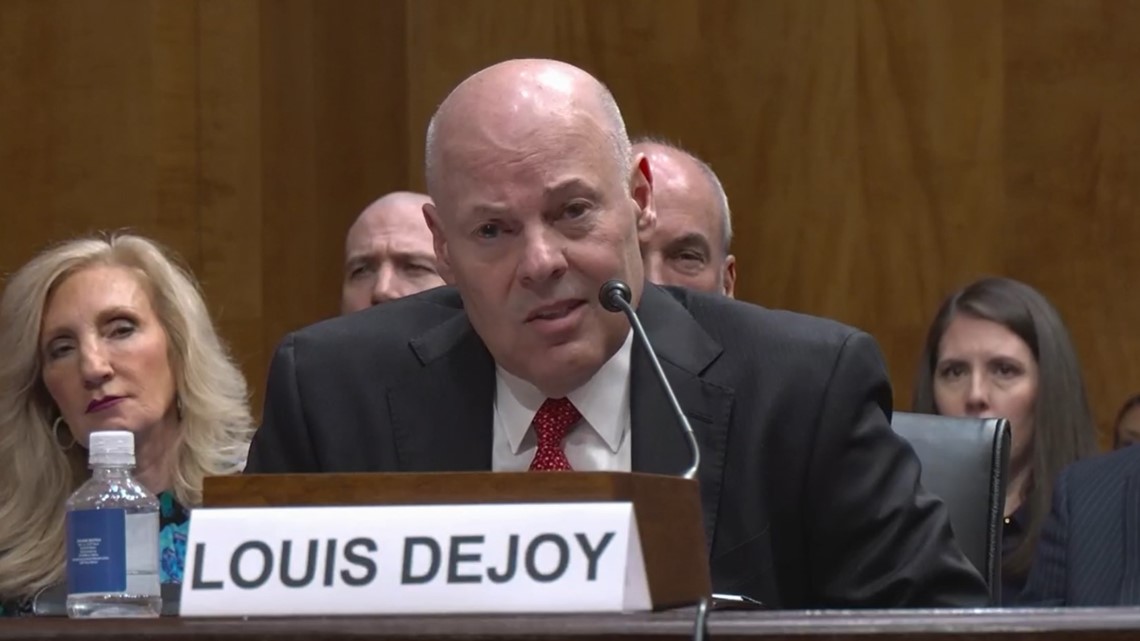 Months after massive mail delays, USPS Postmaster General Louis DeJoy stepping down