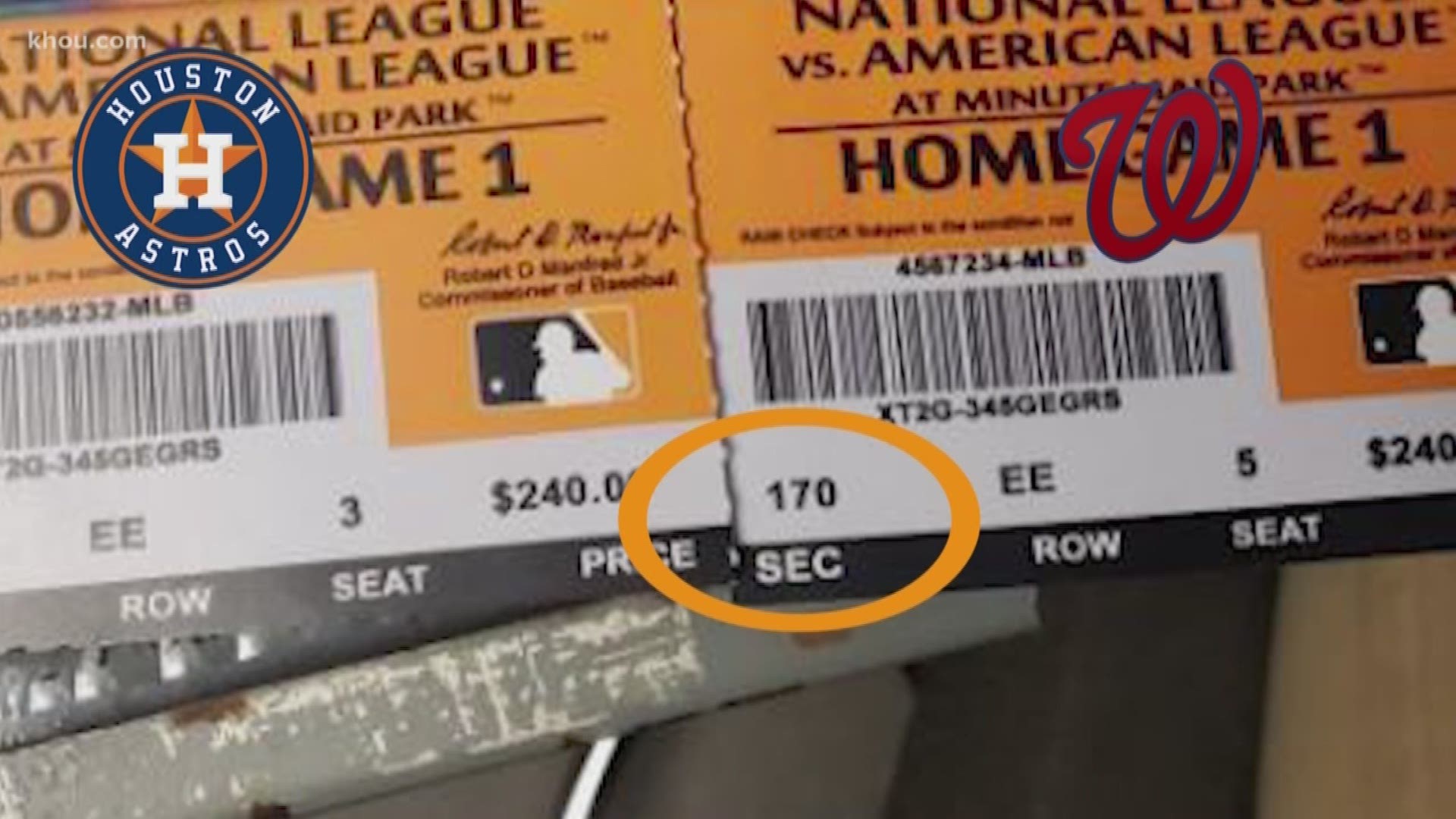 As the World Series comes to an end, many are trying to get their hands on some game tickets. But be careful. Not all tickets will get you into the game.