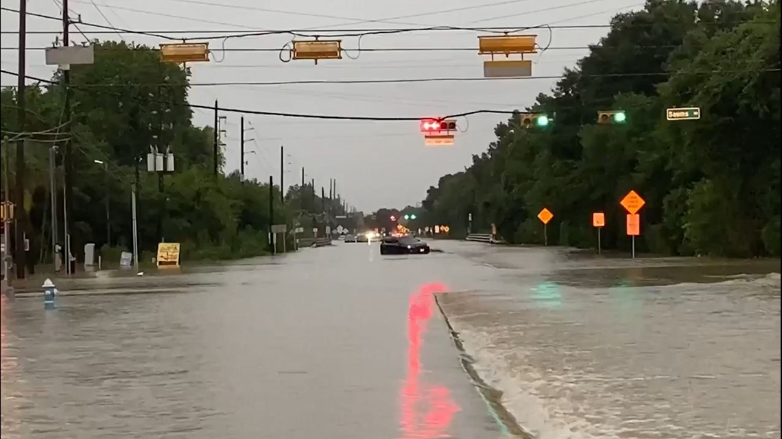 High water locations in Katy, west Houston | khou.com