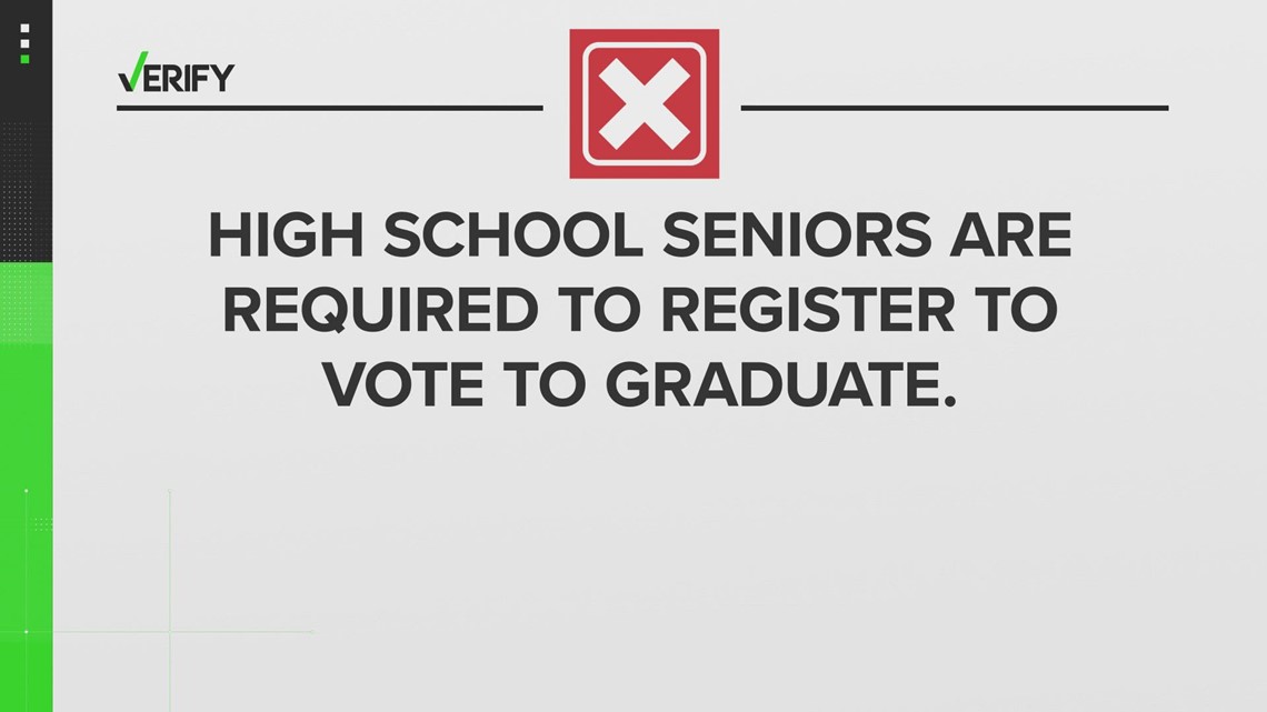 Senior tidak perlu mendaftar untuk memilih untuk lulus