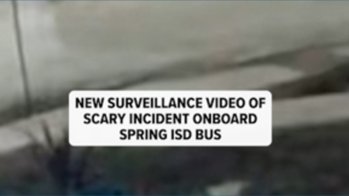 Arrest in terrifying Spring ISD school bus incident | khou.com