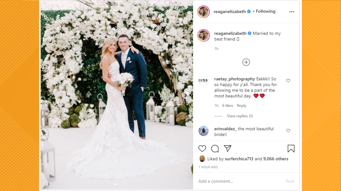 Alex Bregman surprised a couple by crashing their wedding