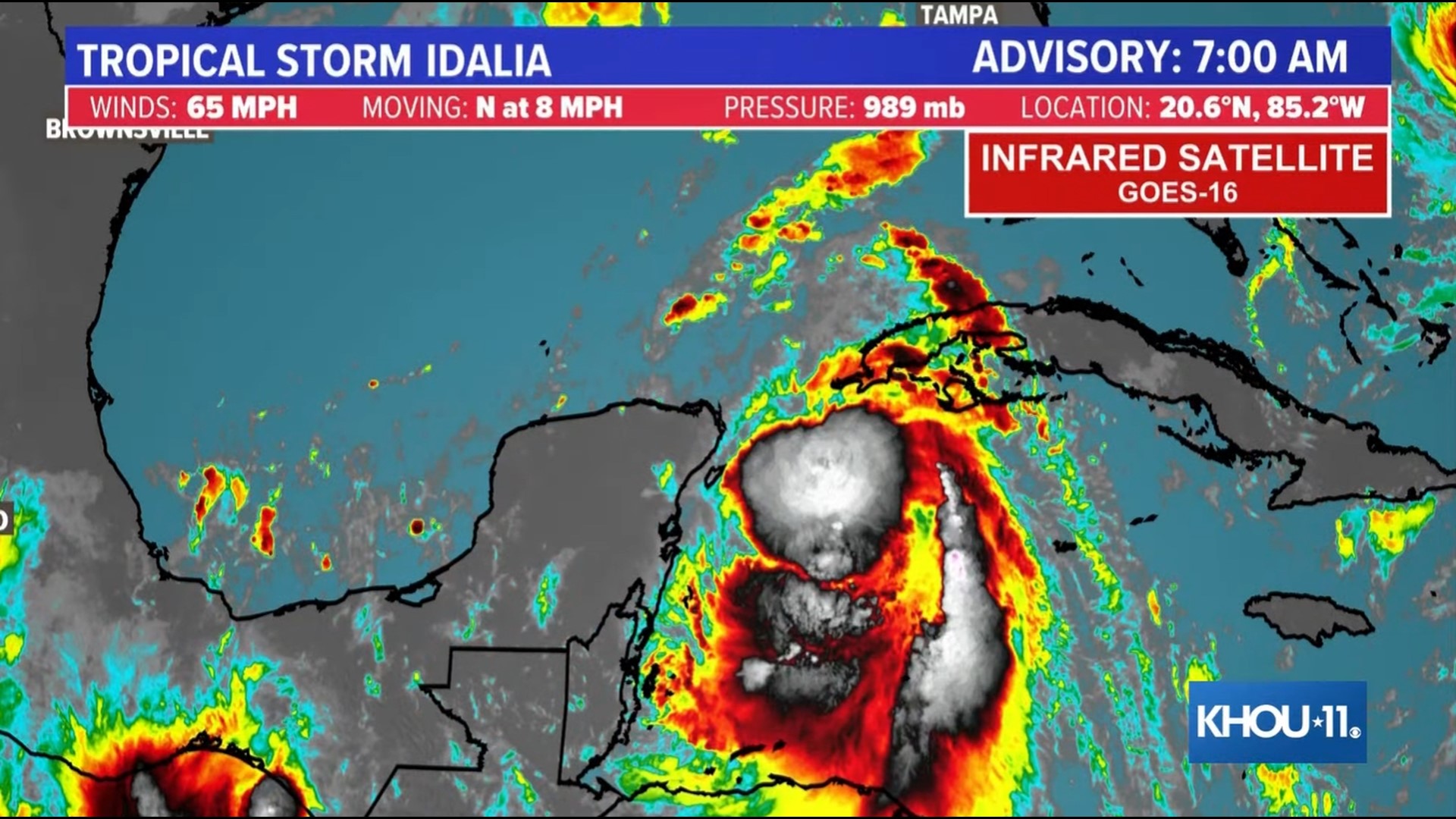 Tropical update Idalia expected to major hurricane as