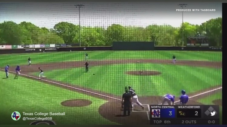 'This type of behavior cannot be tolerated' | Texas pitcher caught on video tackling batter after home run