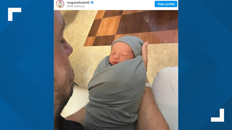 Reagan Bregman shares adorable photo of Alex holding baby Knox