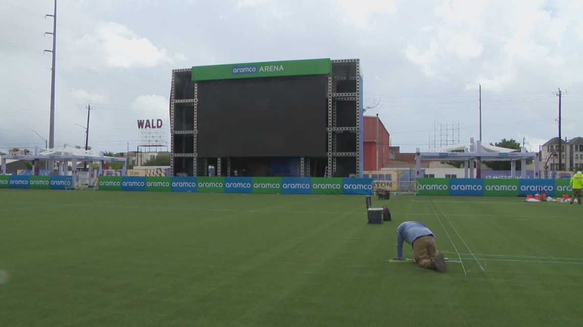 Houston's free FIFA Fan Festival opens next week. Here's a look inside