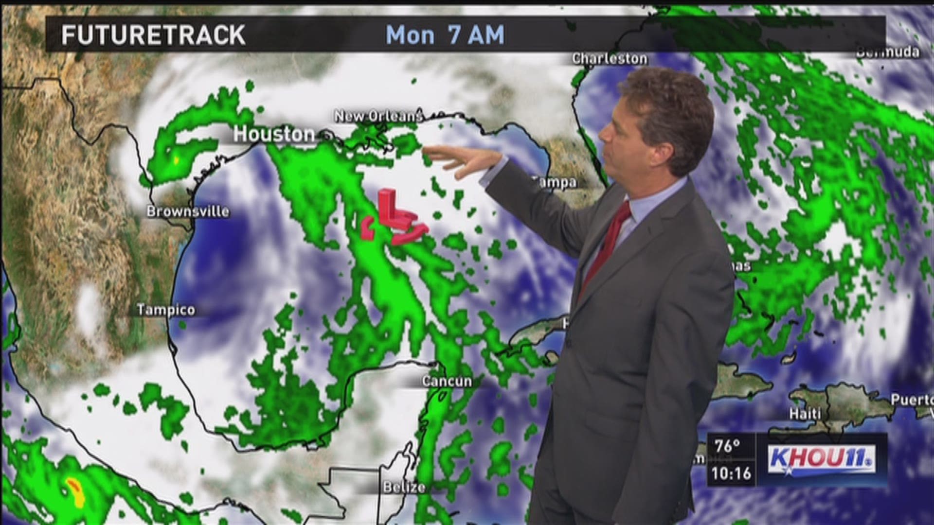 KHOU 11 News Chief Meteorologist David Paul takes a look at the weekend forecast for the Houston area. 