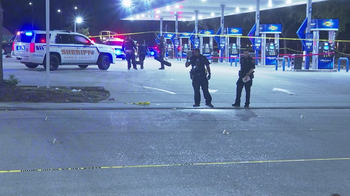 Man killed after gunman opens fire on gas station on Ella Blvd.