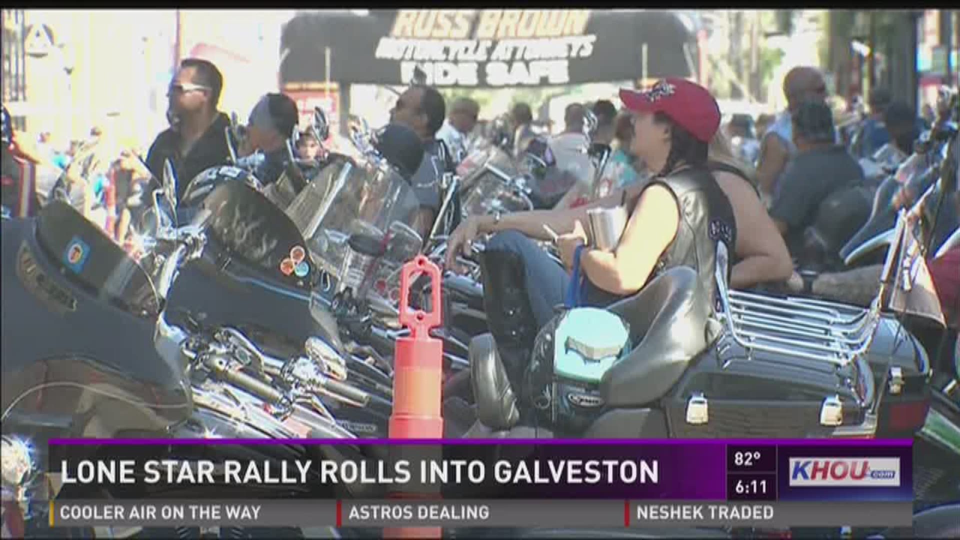 Lone Star Rally rolls into Galveston