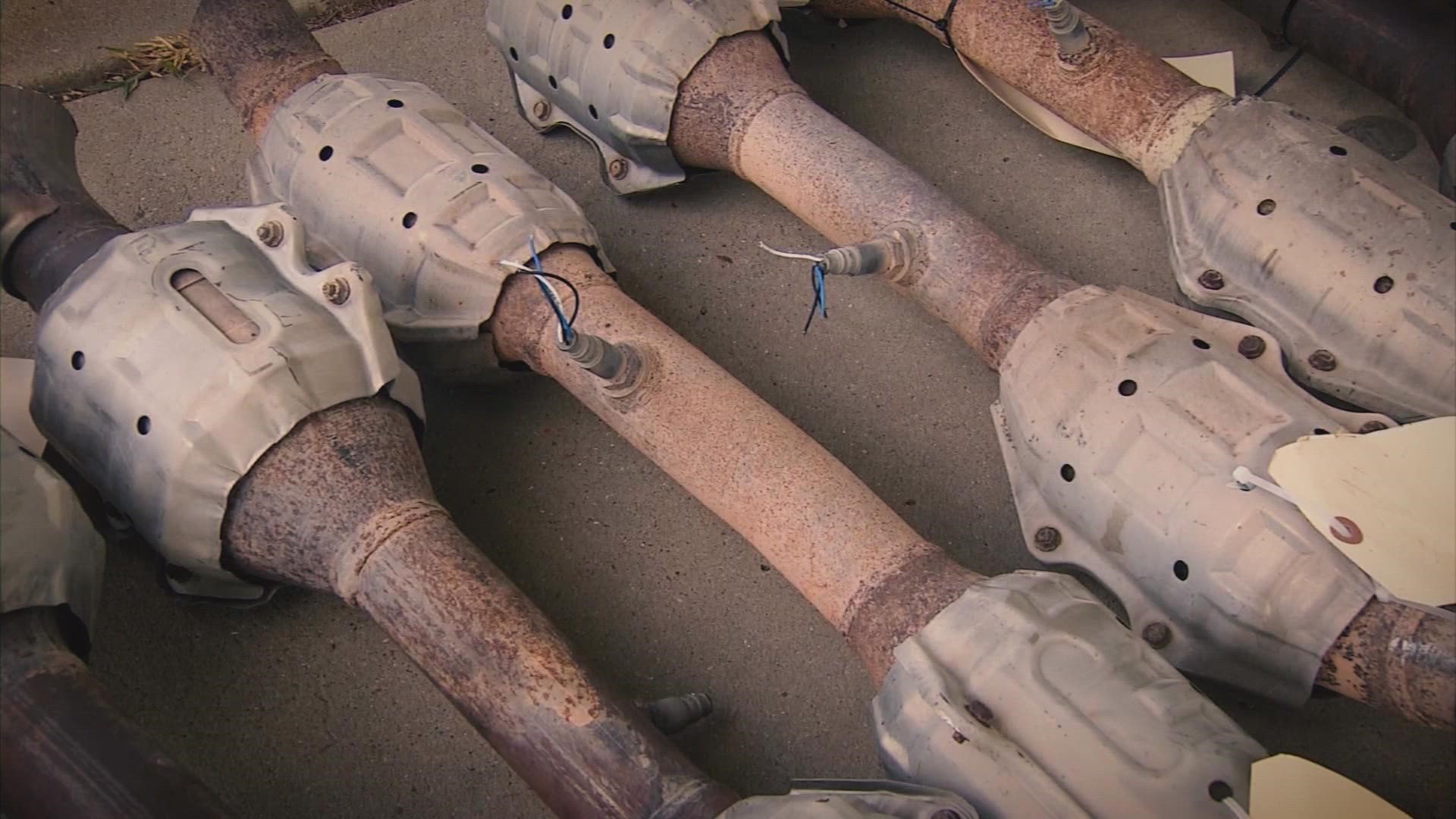 Records from Harris County's two largest law enforcement agencies reveal thieves get away with it in 99% of catalytic converter theft cases.