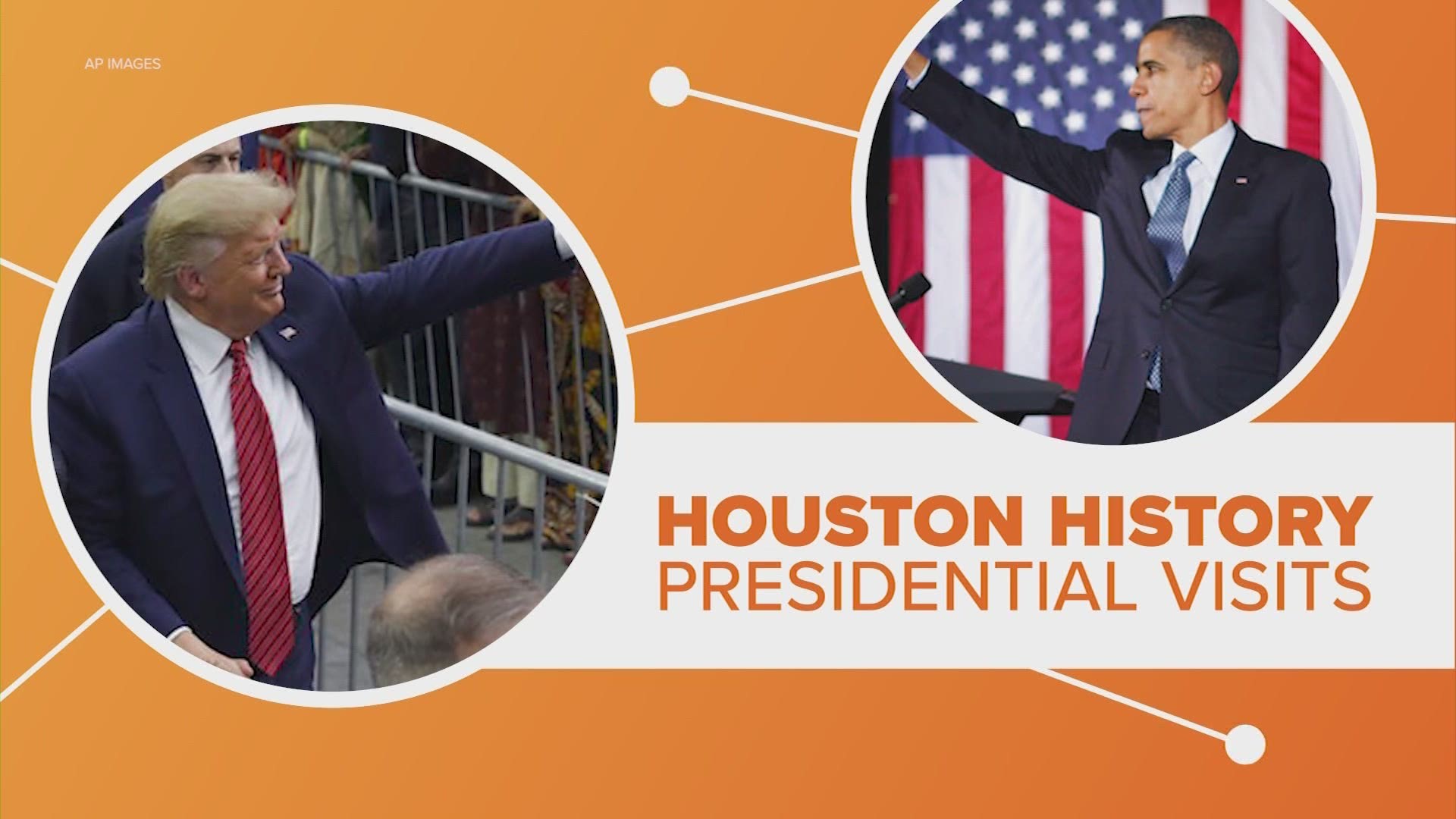 Houston is no stranger to presidential visits, but why has the leader of the free world come to the Bayou City in the past? Let’s connect the dots.