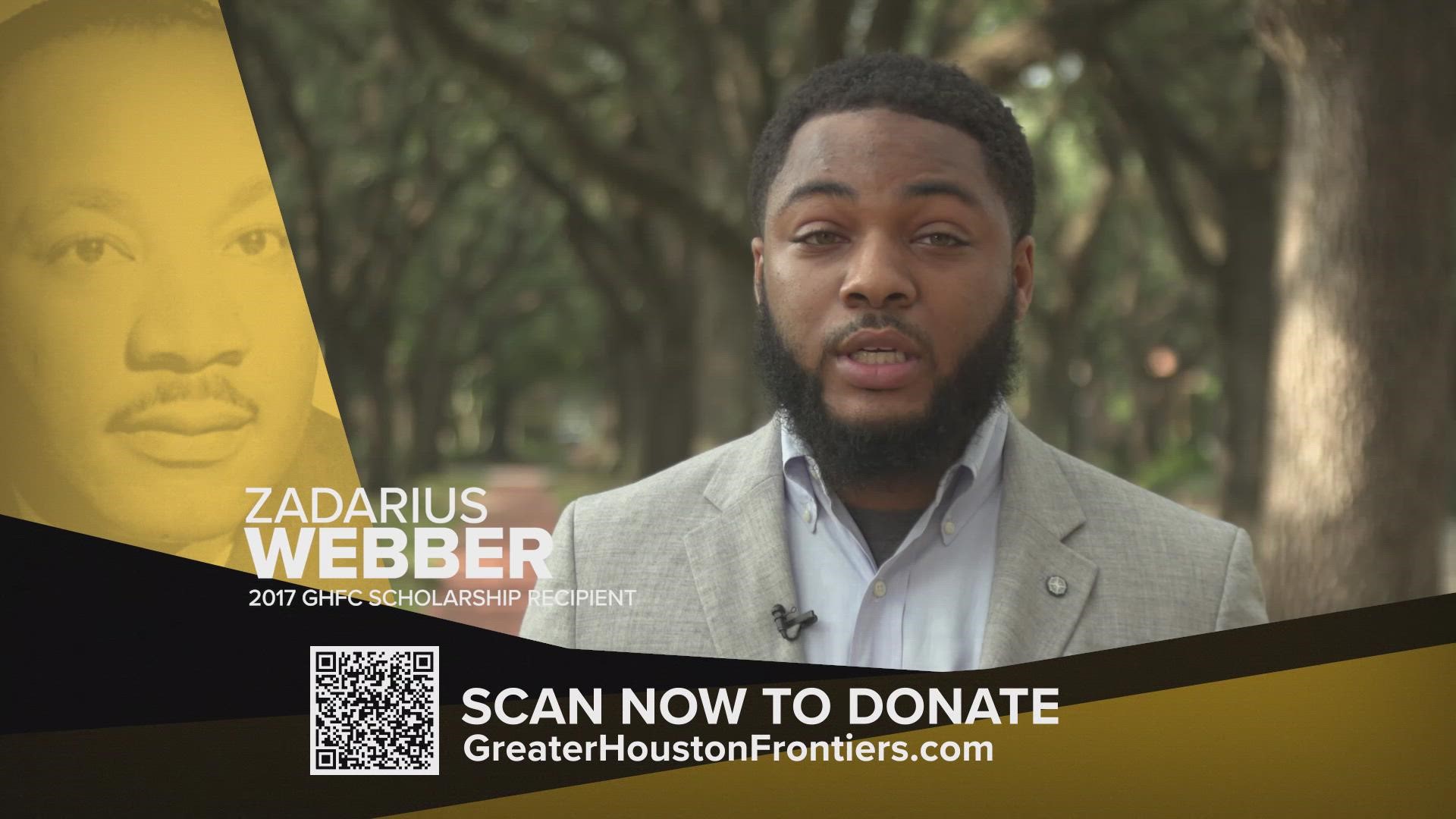 Greater Houston Frontiers Club supporting local students through its MLK scholarship program. How to donate.