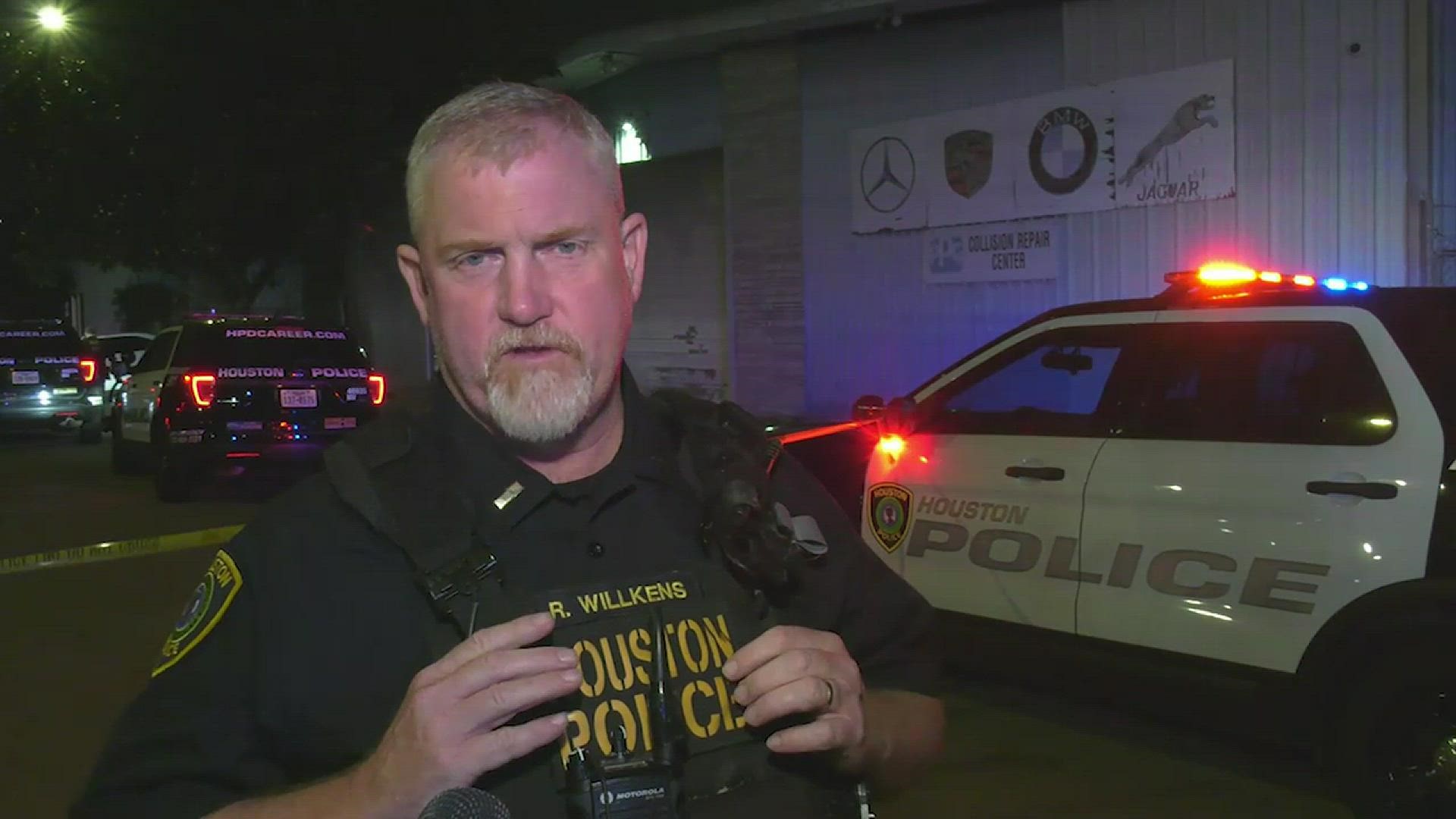 Houston police are looking for the suspect connected to a shooting the morning of April 22, 2022. Lt. R. Wilkens says they have an idea on who the shooter is.