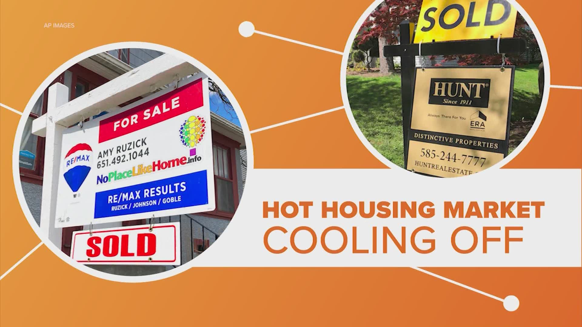 KHOU 11's Tiffany Craig reports on the reasons why the housing market may finally be starting to "cool off"