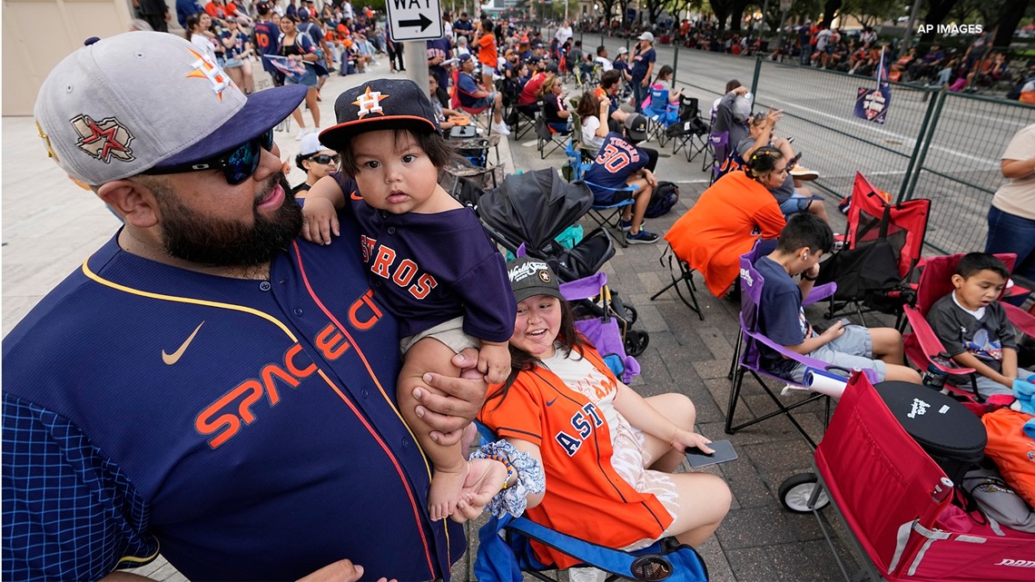 Astros World Series parade highlights: Sights and sounds as Jeremy Pena,  Dusty Baker, Mattress Mack and more party in Houston