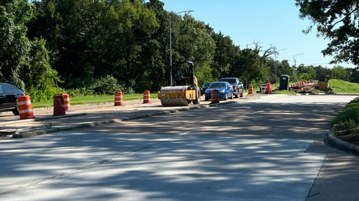 Memorial Drive construction in Houston