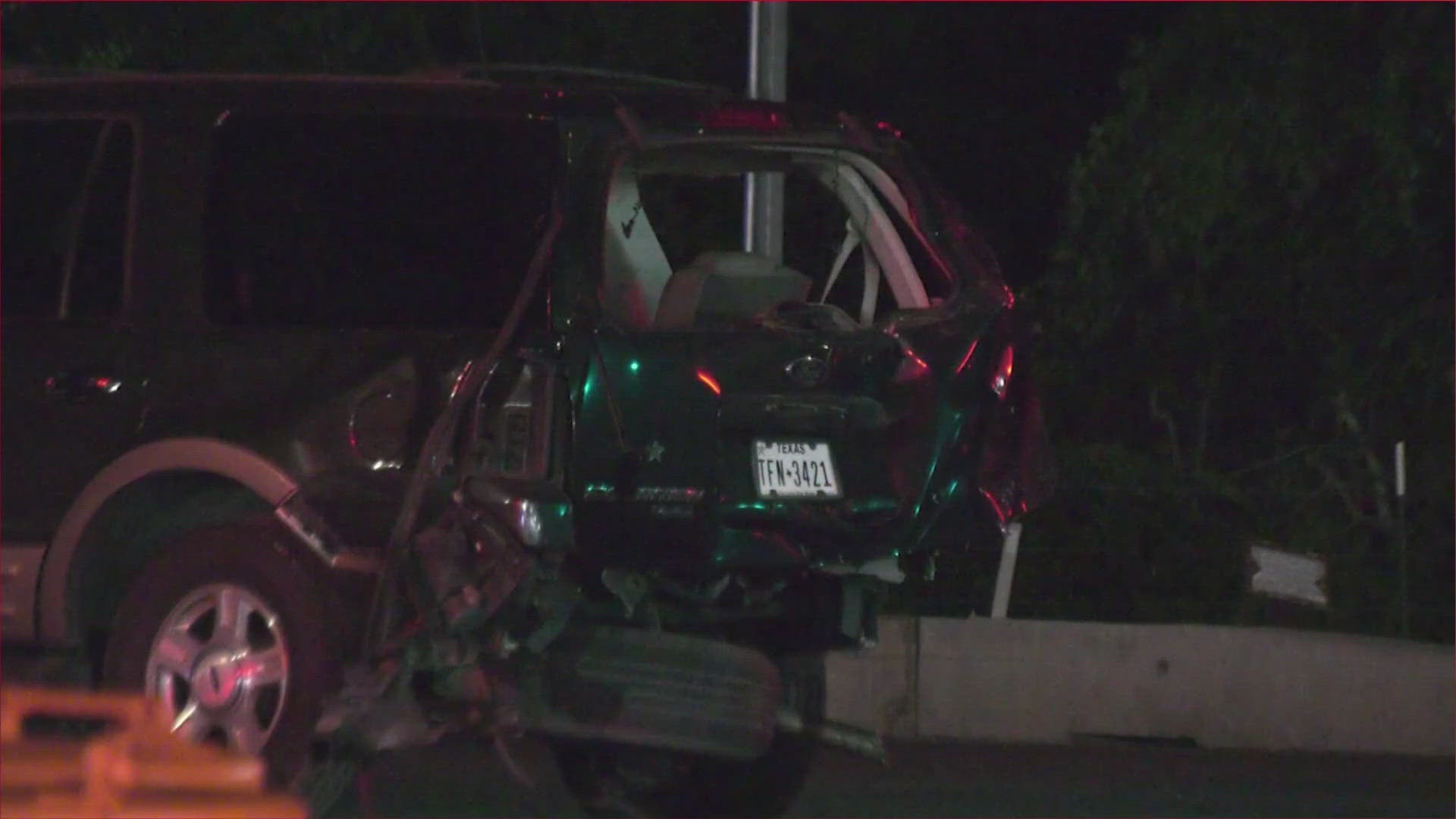 The Harris County Sheriff's Office is investigating after a 17-year-old was hit and killed by a car while riding his motorcycle.