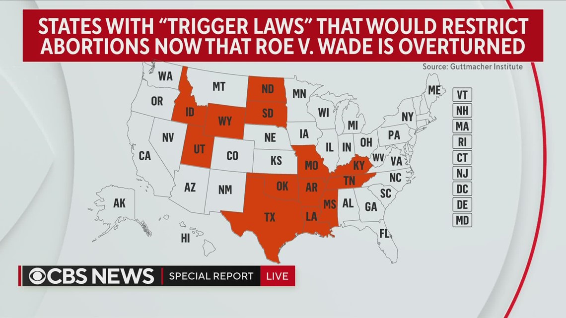 Breaking coverage: Supreme Court overturns Roe v. Wade, allowing states to ban abortions