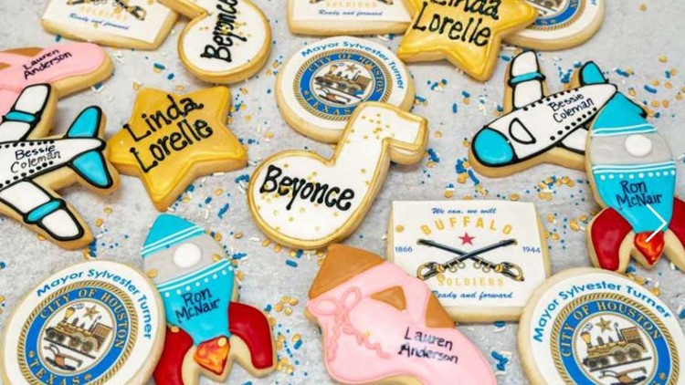 Sweet! Cookies honor prominent Houstonians for Black History Month