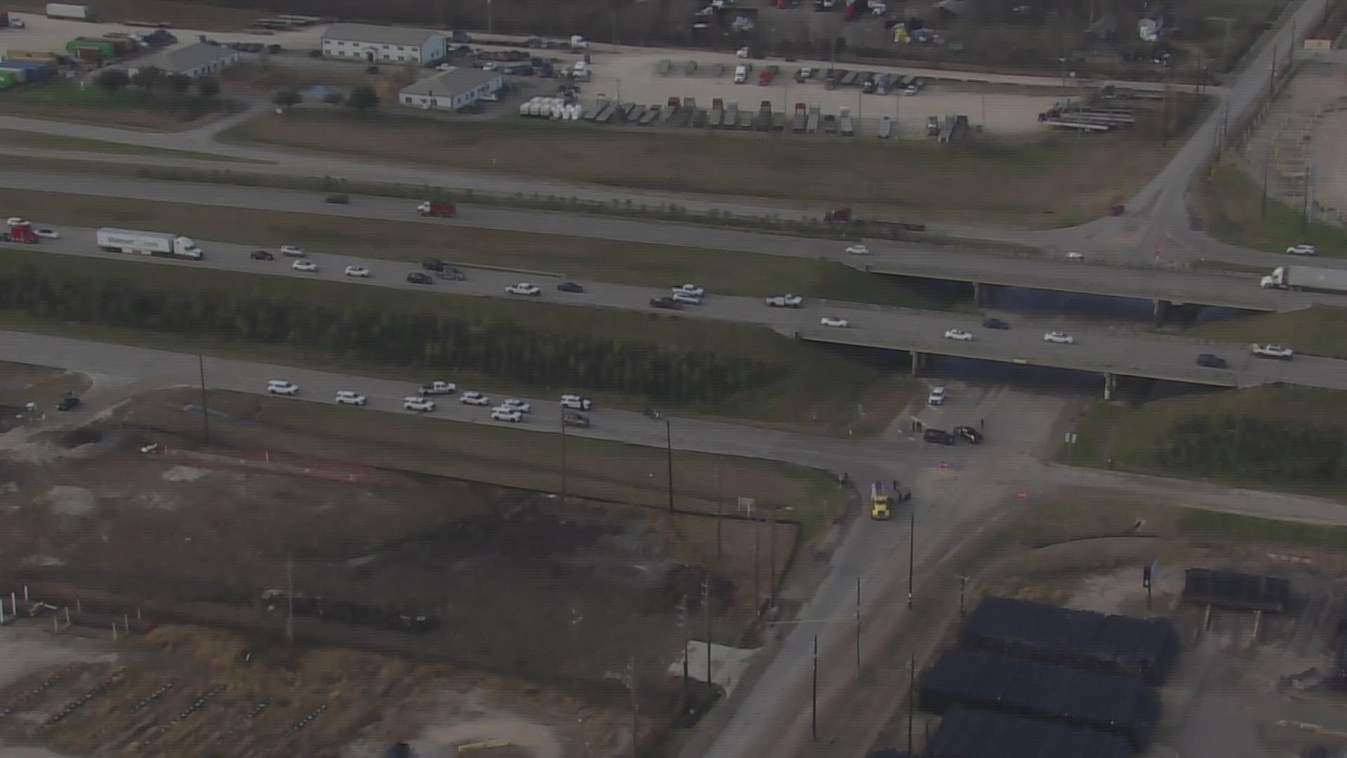 Harris County Sheriff Ed Gonzalez said the motorcyclist was being chased by deputies, but the chase ended, and shortly after, the motorcyclist crashed into a truck.