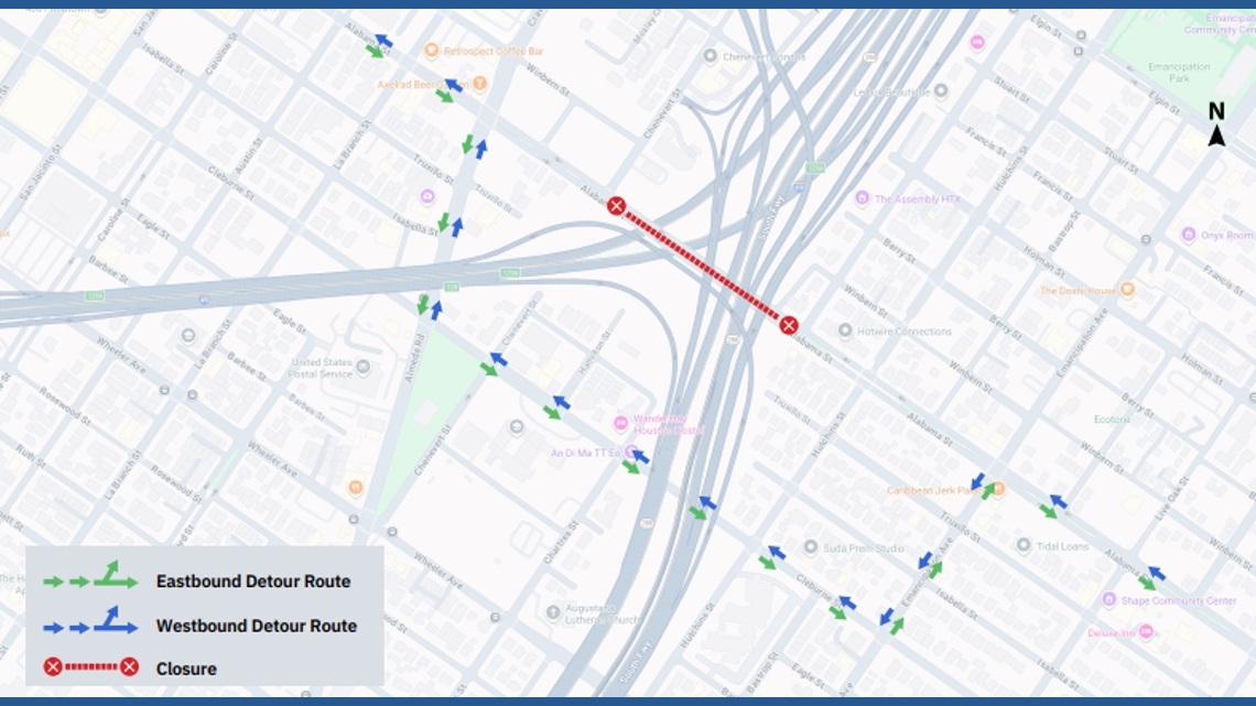 Alabama Street closed from Chenevert to St. Emanuel until February for bridge demolition | See detours