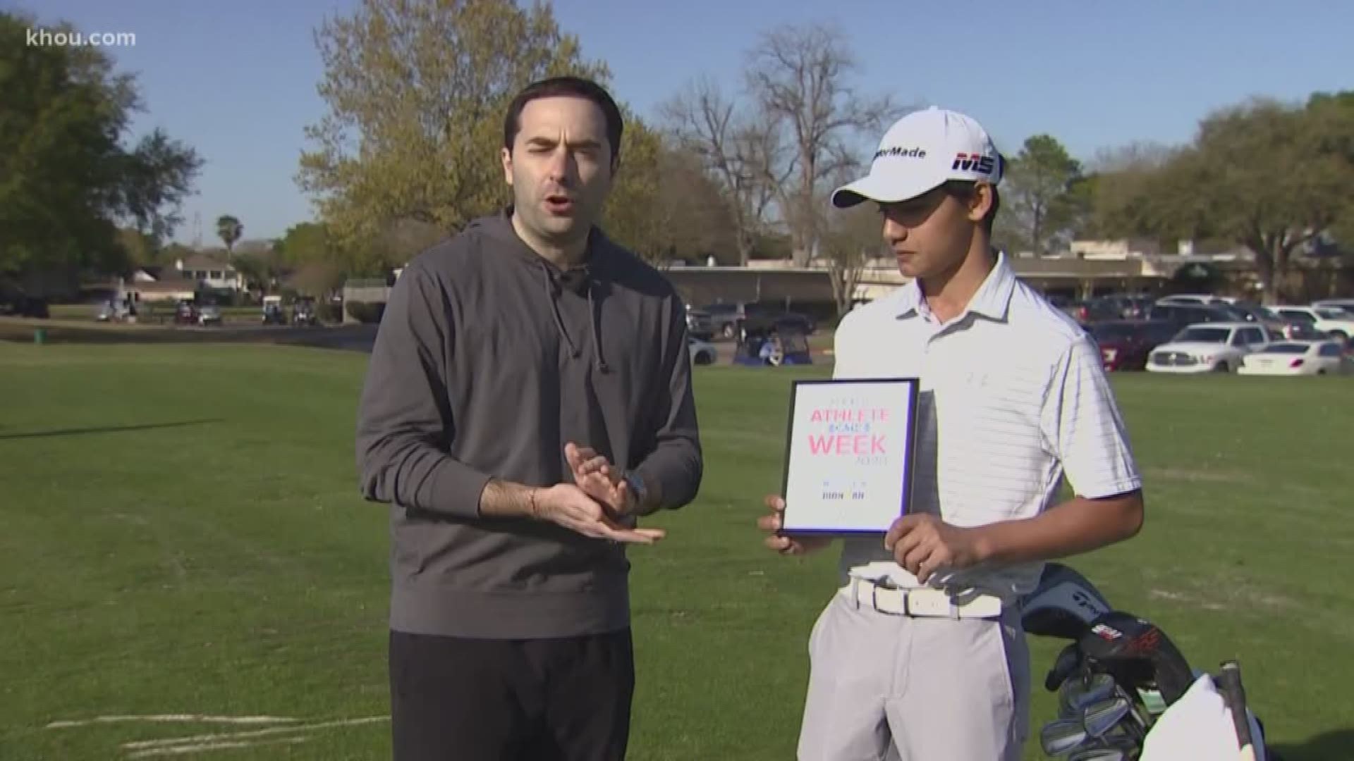Jaivir Pande learned the game of golf halfway around the world and is perfecting the craft in Houston.