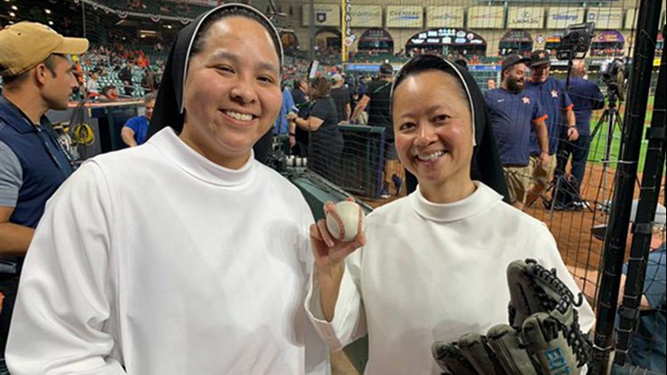 Shiner nun who threw out first pitch during ALCS picks Astros in 7