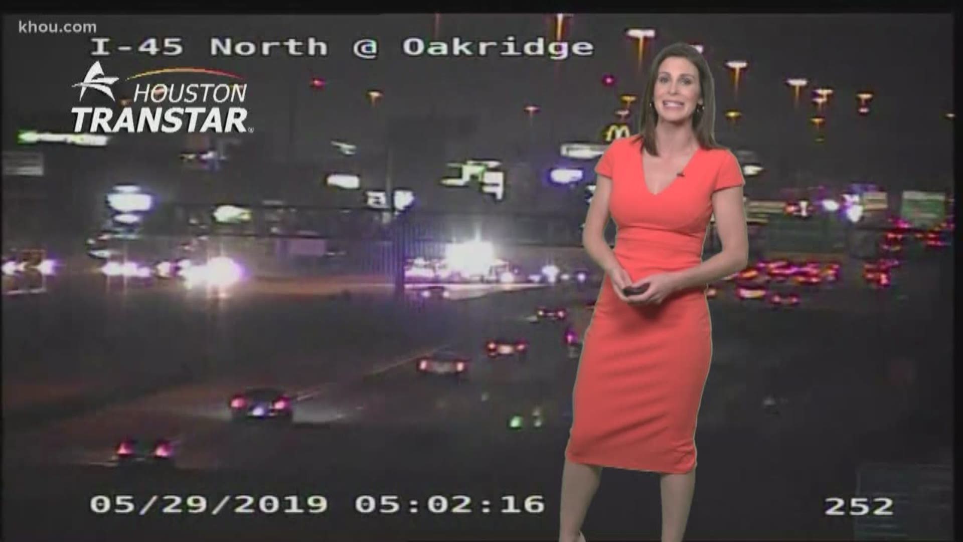 A deadly auto-pedestrian accident is under investigation near The Woodlands, an Amber Alert has been issued out of Henderson, TX and Chita has the local forecast, these are some of the top headlines from #HTownRush at 5 a.m.