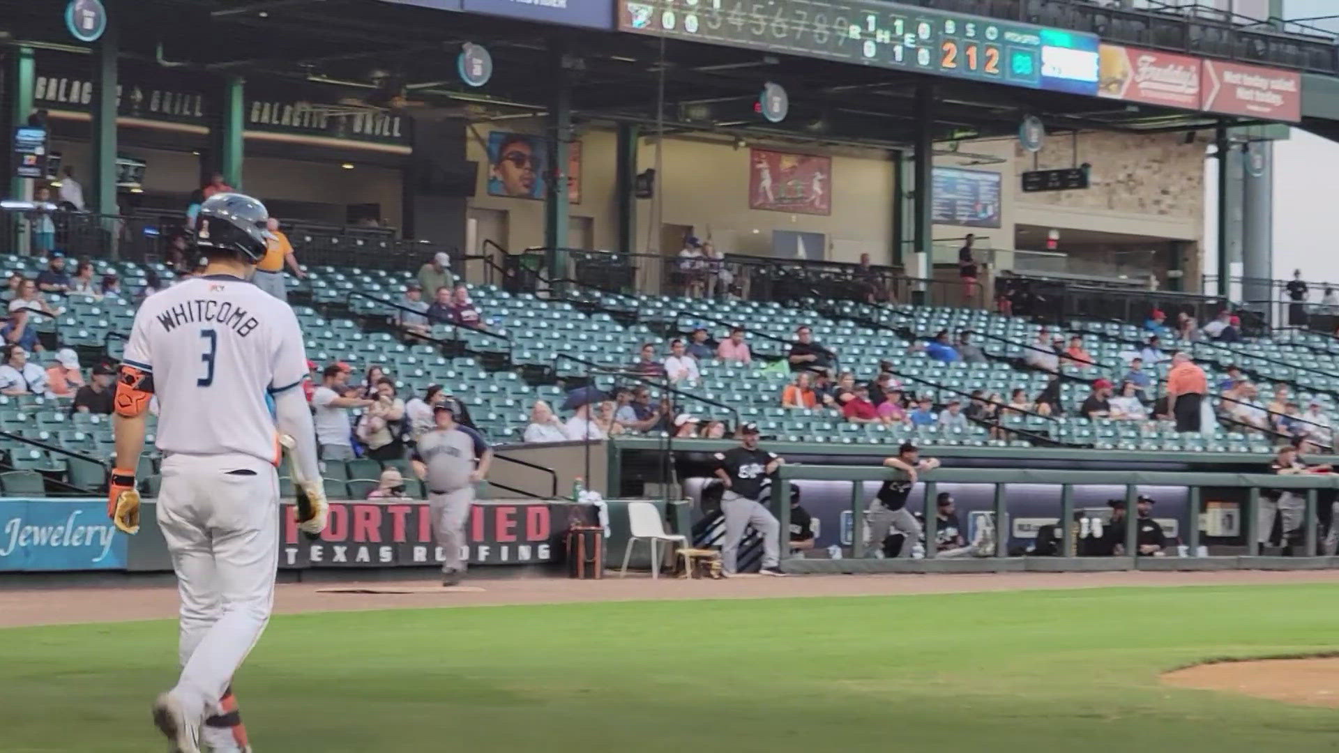 His strikeouts are down and his overall production is up, yet Shea Whitcomb is still in Triple-A.