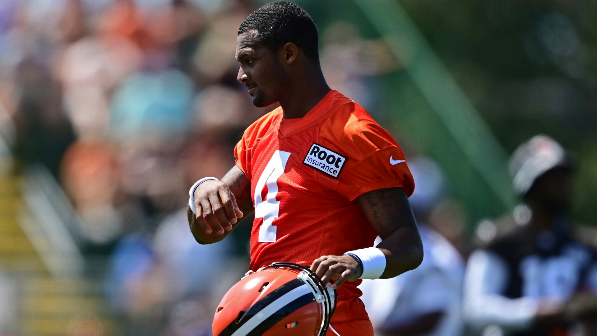 Watson is eligible to return on Oct. 23 when the Cleveland Browns take on the Baltimore Ravens.