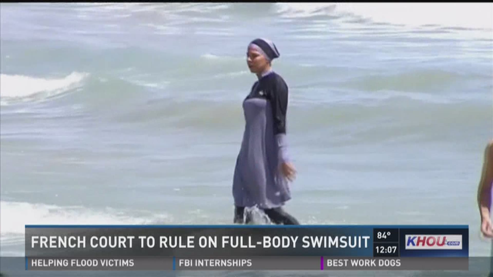 The French Supreme Court has overturn the temporary ban on burkini swimsuits. 