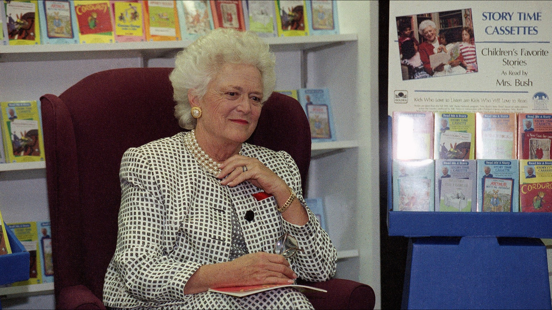 A brand-new USA TODAY report on the forthcoming Barbara Bush biography says the former first lady blamed President Donald Trump for her “heart attack.”