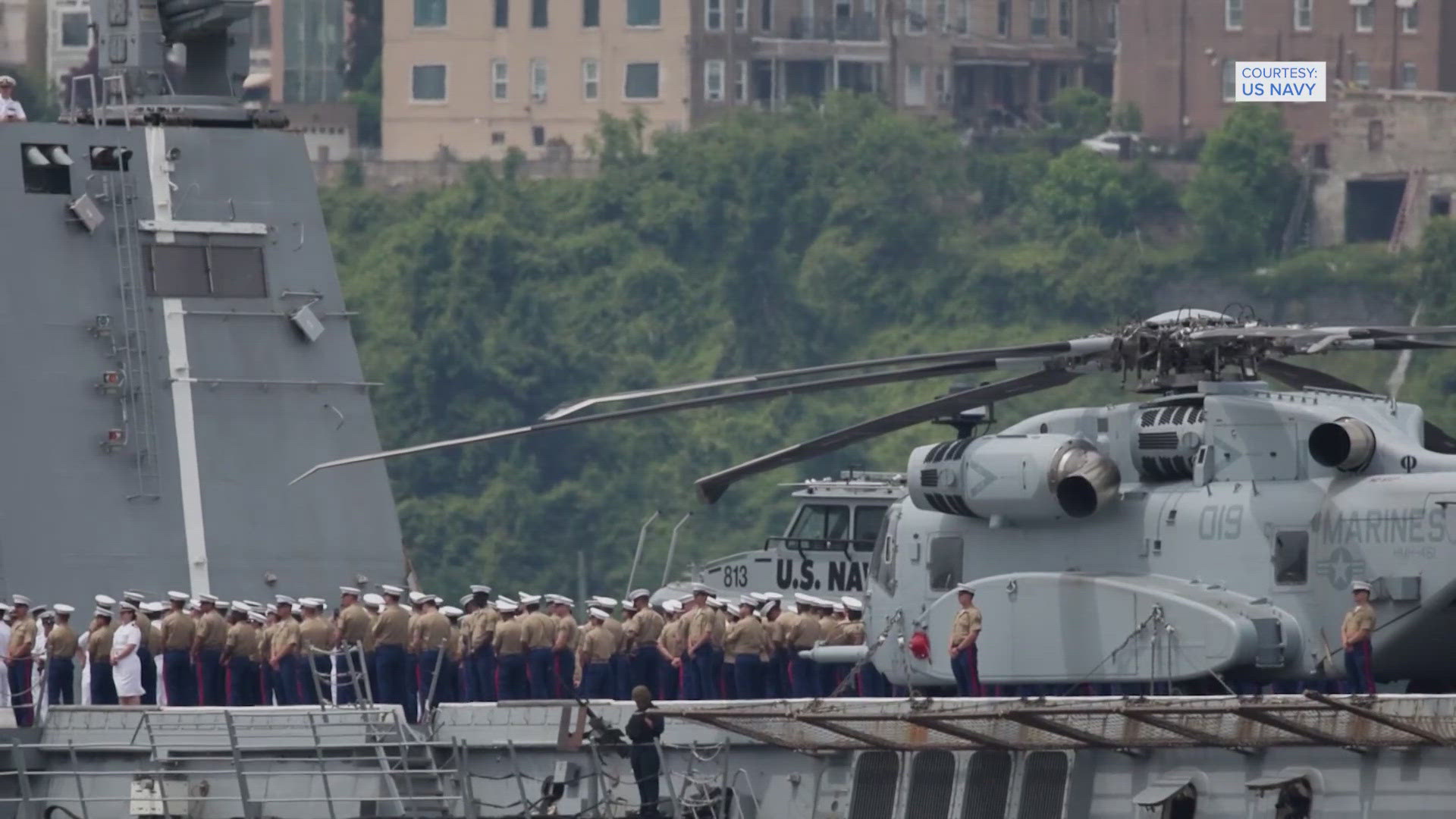 Three vessels with 1,000 members of the Navy, Marines and Coast Guard, will be on display at the Port of Houston in November. 