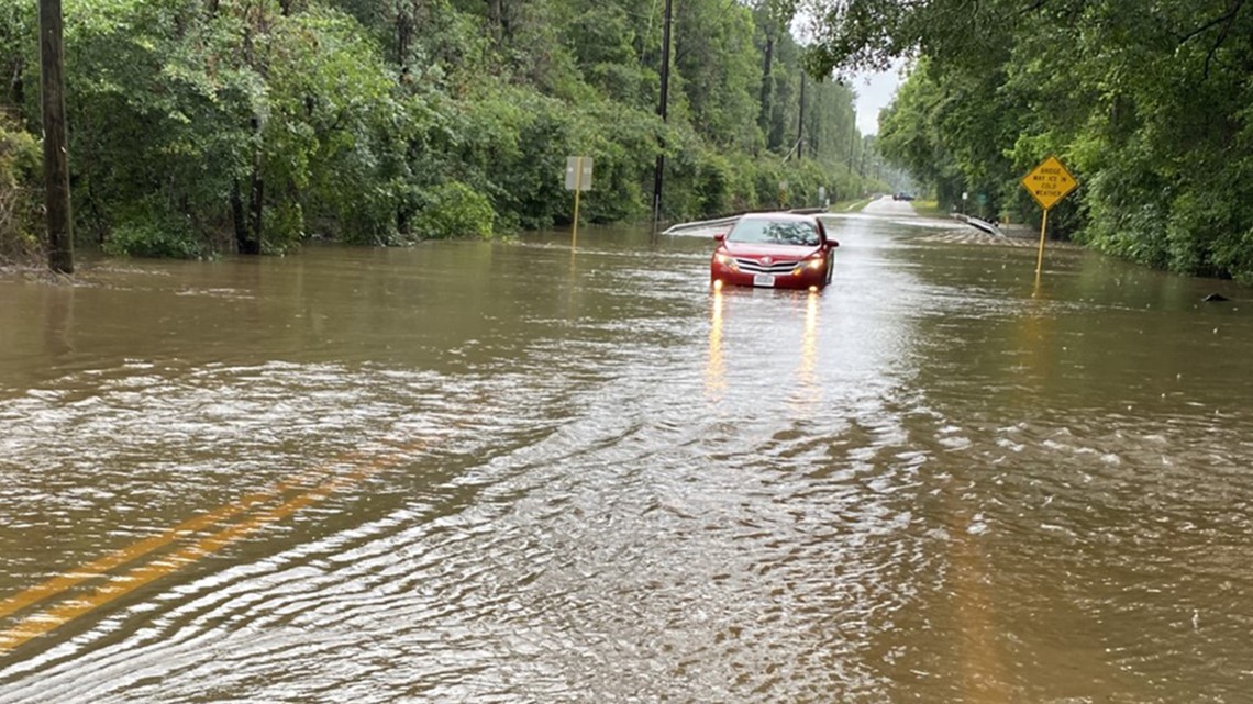 High-water spots across Houston area, Houston, Texas news